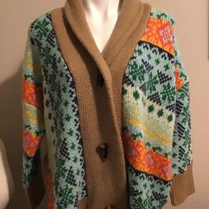 🔥🔥SALE! VERY RARE, ANTHROPOLOGIE, SIZE M/L GREAT CONDITION, WOOL CARDIGAN, 👍
